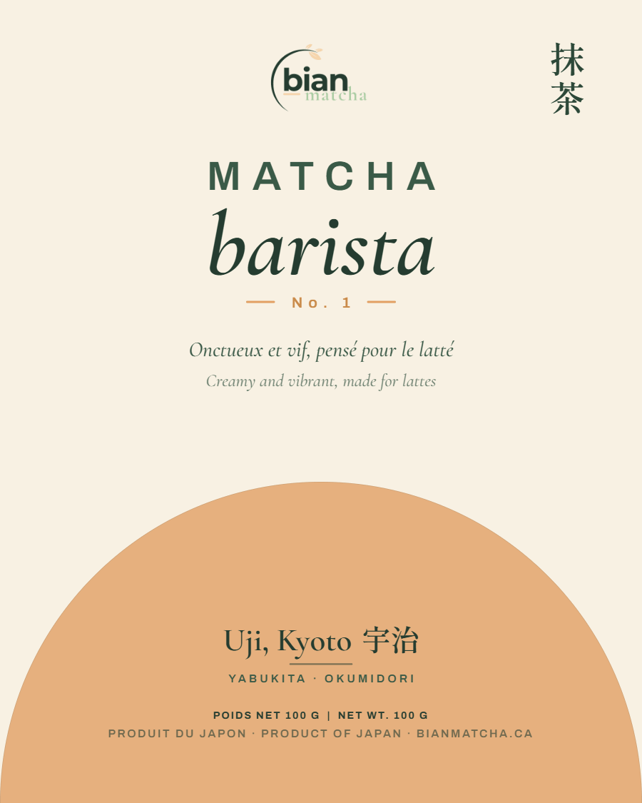 Matcha Barista No.1 Latte Premium, Bian Matcha