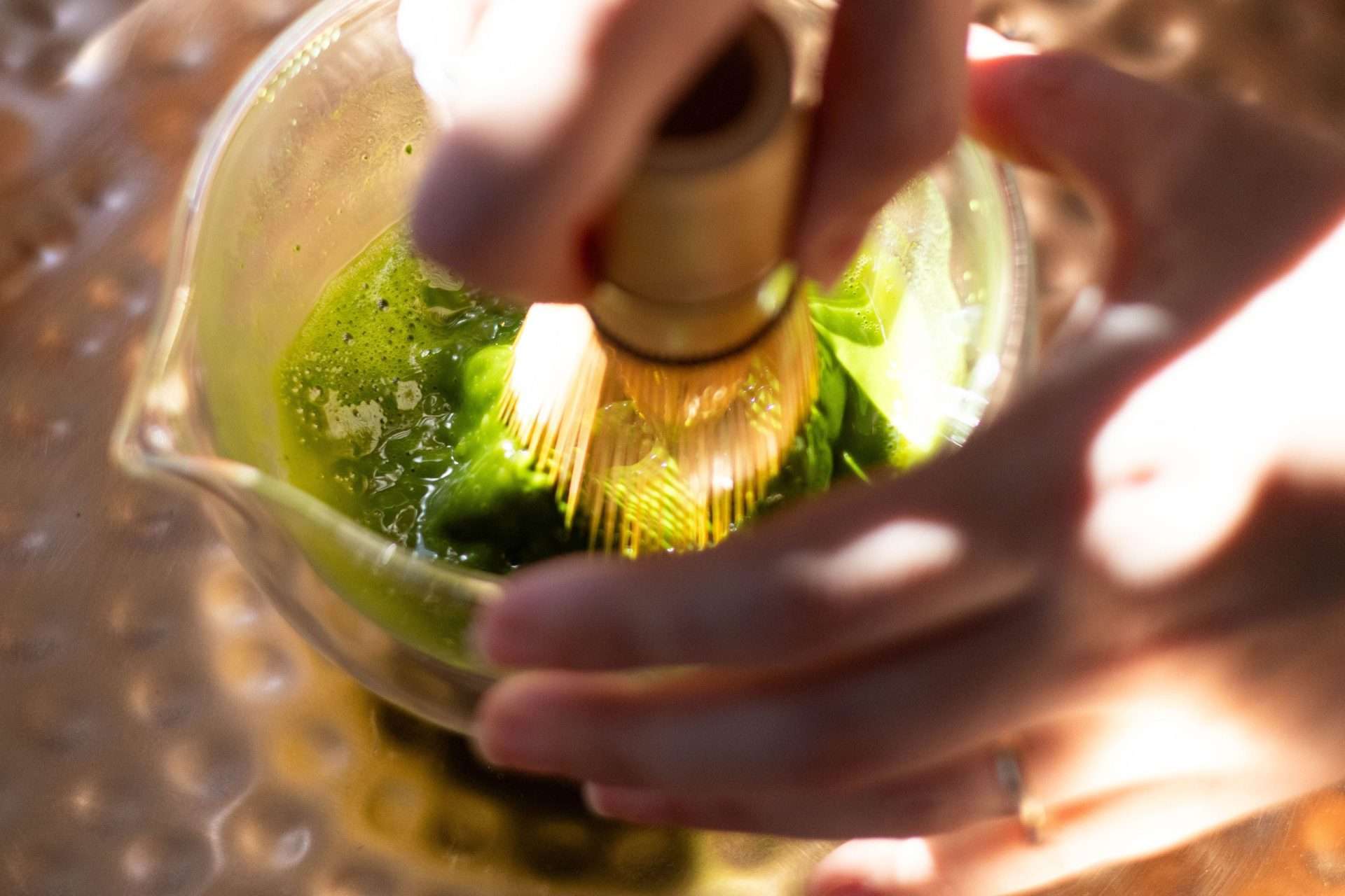 Bian Matcha, preparation
