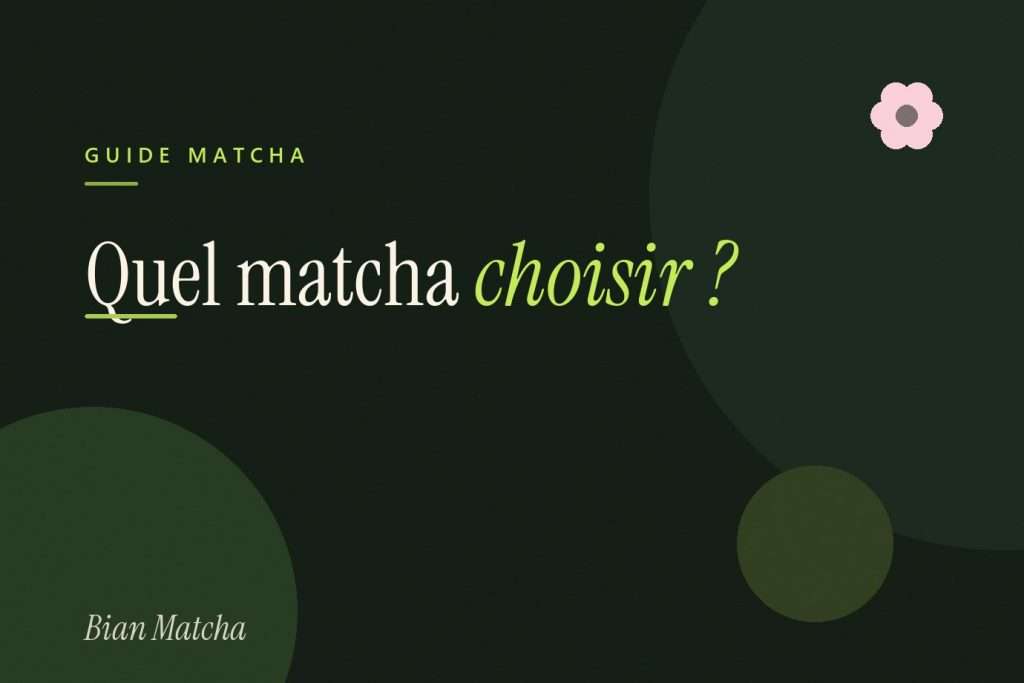Quel matcha choisir ? Cérémonial ou barista, le guide simple