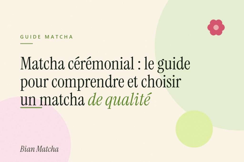 Matcha cérémonial : le guide pour comprendre et choisir un matcha de qualité