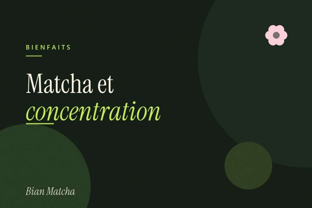 Matcha et concentration : mieux que le café pour étudier et travailler
