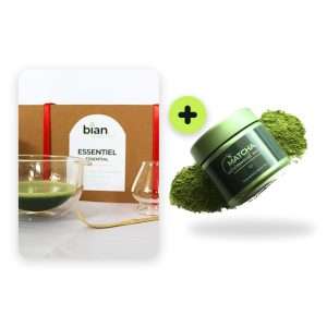 Kit matcha cérémonial avec coffret d'accessoires japonais et Matcha Cérémonial No.3 de Bian Matcha